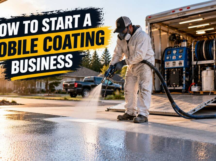 how to start a mobile coating business